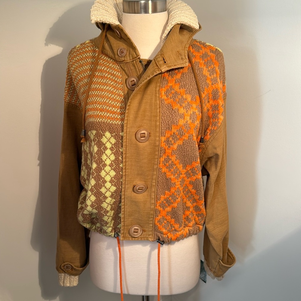 Free People Reno Knit Jacket